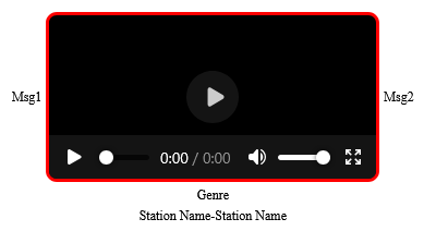 Music players HTML